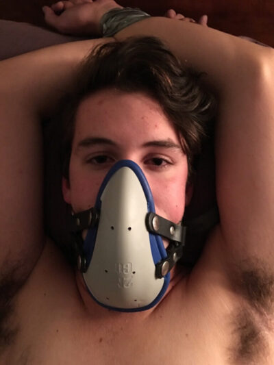 Bound & Muzzled with a Jockstrap Cup