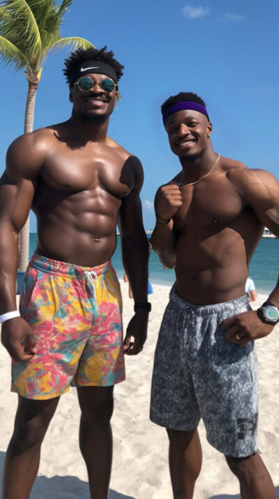 Massive Muscle Beach Studs