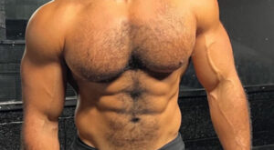 Scruffy, Furry Muscle Daddy
