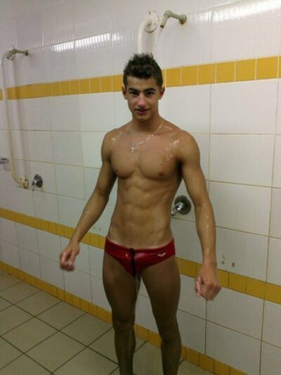 Showering After Swim Practice
