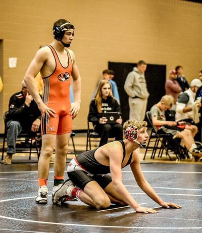 In Position Ready to Get Pinned