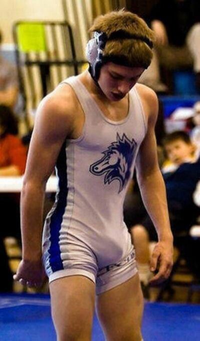 Wrestler Bulging Out