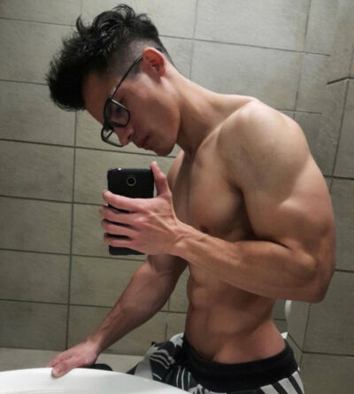 Bicep Flex Selfie
